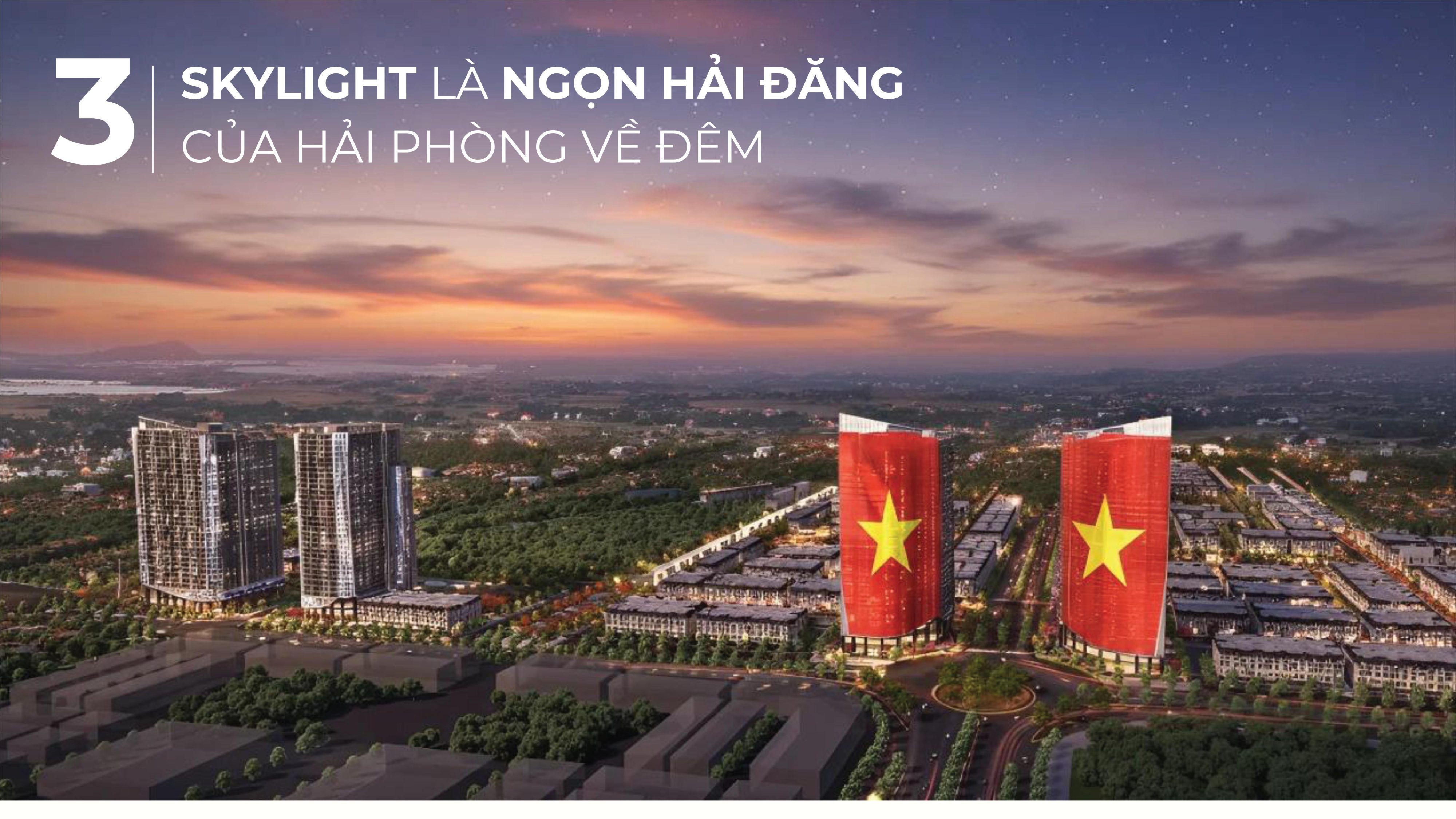 4 Tòa Sky Light Hoàng Huy Newcity hải Phòng