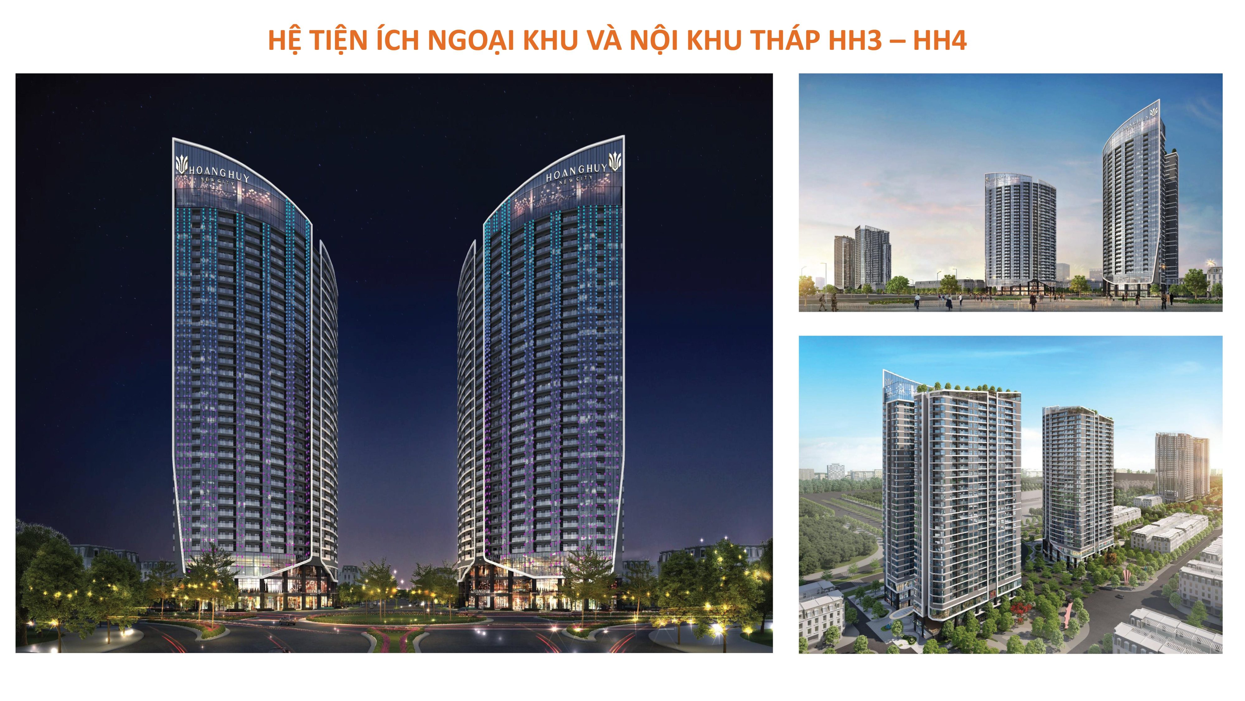 Phối Cảnh Chung Cư Hoàng Huy Newcity hải Phòng