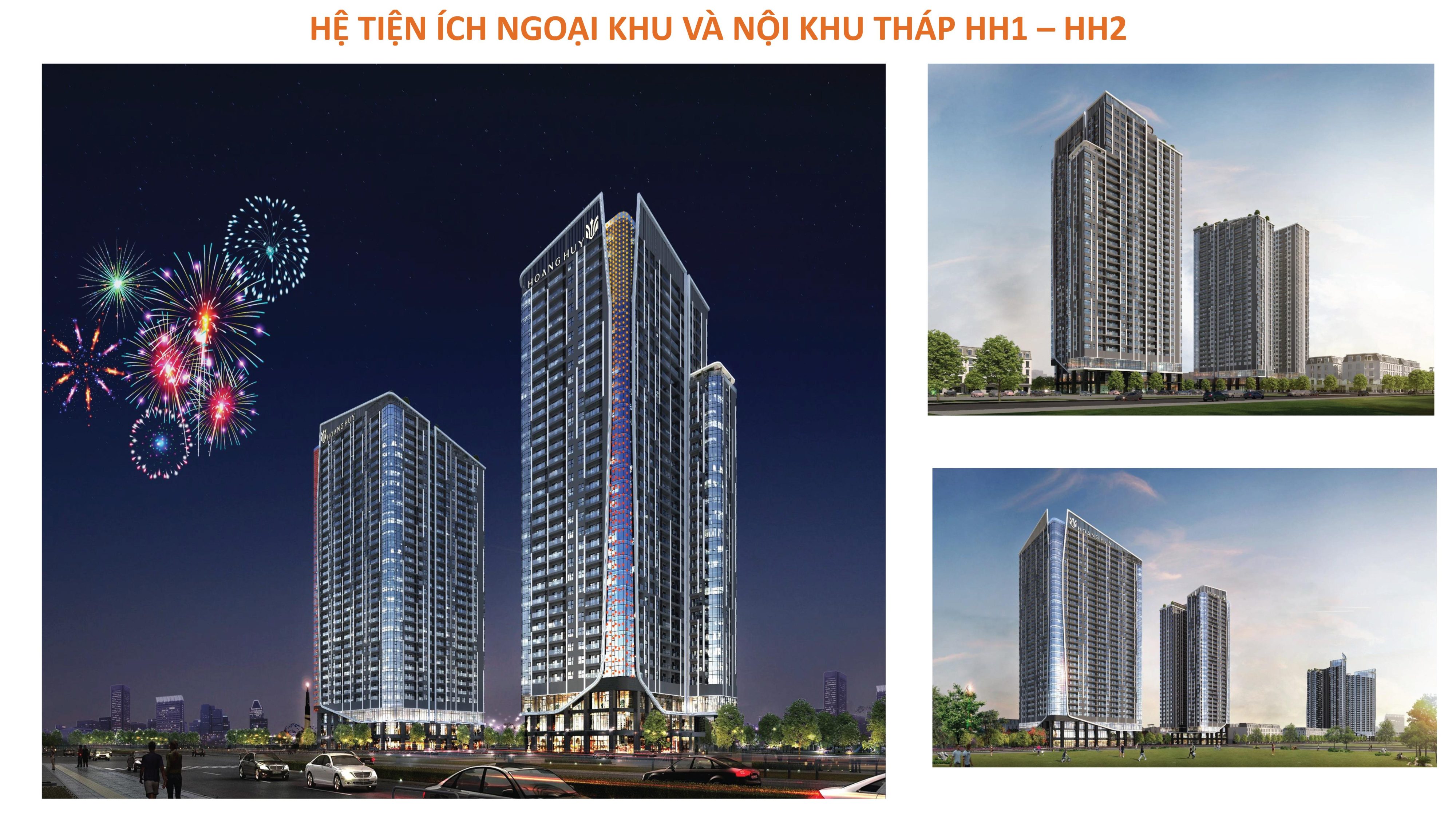 Tiện Ích Nội và Ngoại khu Tòa Chung Cư Hoàng Huy Thủy Nguyên